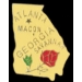 GEORGIA PIN GA STATE SHAPE PINS